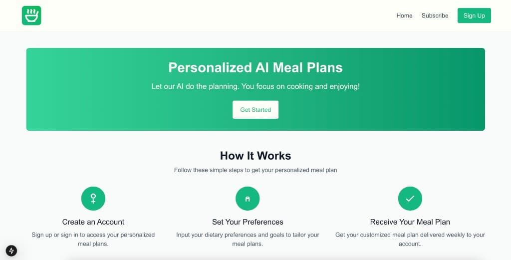 AI Meal Plans